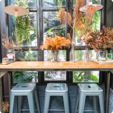 Exported Tolix Bar Stools