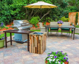 Outdoor trash cans: Product benefits and features
