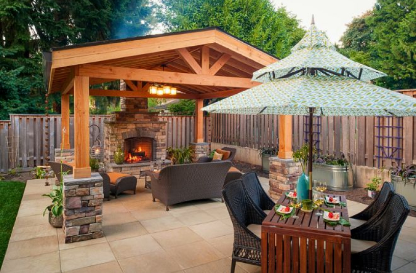 Outdoor gazebo design trends for space