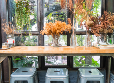 Exported Tolix Bar Stools